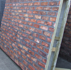 brick effect fibreglass sheets